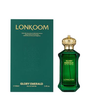 GLORY Emerald/Purple and Black 100ml EDP Fresh Notes PERFUME for Men and Women (GLORY)
