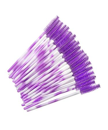 300 Pack Disposable Eyelash Brush for Extensions - Deep Purple Mascara Wands Kit - Buy Online on GoSupps.com