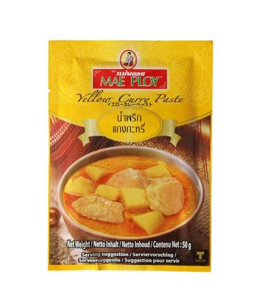 Thai - Yellow Curry Paste 50g Mae Ploy Brand
