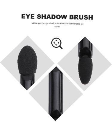Mikinona 10pcs Makeup Tool Kit Dual Sided Eyeshadow Brush Dual Sides Eyeshadow Applicateur Maquillaje Black - Buy Online on GoSupps.com