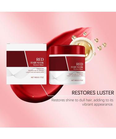 G n rique Red Hair Mask 90g Moisturizing Repairing Conditioner with Red Tint Repairs and Enhances Red Tones in Colored Hair Revives Color and Tone - Buy Online on GoSupps.com