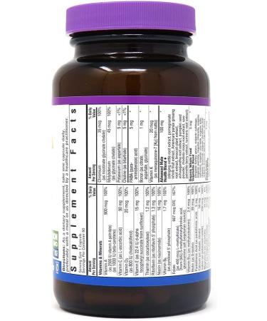 Bluebonnet Nutrition Men's ONE Whole Food-Based Multivitamin | 90 Veg Capsules - Buy Online on GoSupps.com