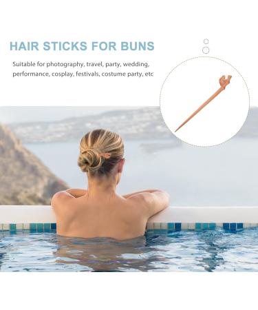 LALAFINA Bunny Hairpin Hair Decorations Hair Clips Easter Costume Hairpins Hair Chopsticks Japanese Hair Pin Hair Slides for Women Hair Gems for Women Miss Palace Wood China - Buy Online on GoSupps.com