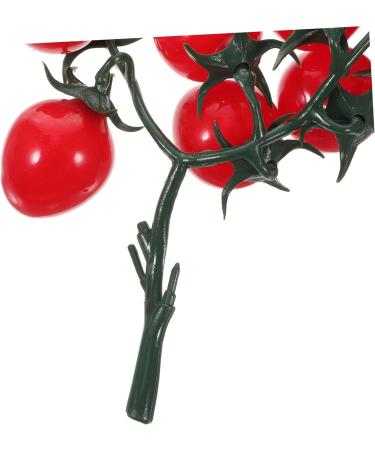 Abaodam 5pcs String Simulated Cherry Tomatoes Fake Cherries Lifelike Mini Tomatoes Fake Grapes Faux Cypress Garland Plastic Fruit Decor Mini Artificial Fruit Child Plant Fake Food Pvc Redx5pcs 18X16CMx5pcs - Buy Online on GoSupps.com