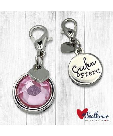 Soulhorse Bridle Ranges & Lucky Charms for Horses | Keychains & Trailer Charms with Artificial Stone - Shop Charm Lucky Stone Rose - Buy Online on GoSupps.com