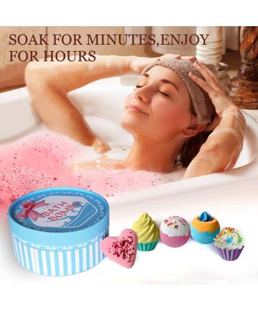 Handmade Aofmee Bath Bombs Gift Set | Moisturizing Spa Kit for Women & Kids | Perfect for All Occasions - Buy Online on GoSupps.com