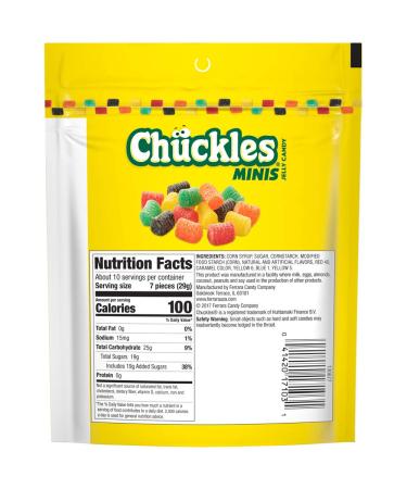 Chuckles Mini Jelly Candy 10oz - Pack of 6 | Delicious Assorted Flavors - Buy Online on GoSupps.com