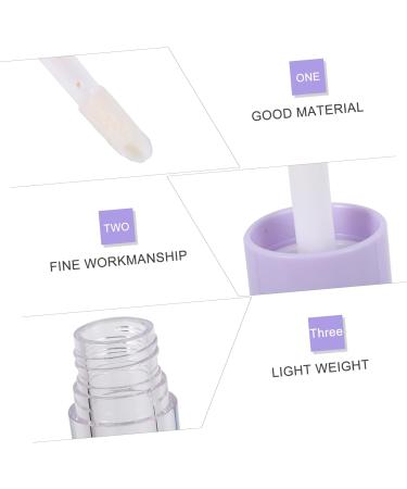 10pcs Lip Gloss Bottle Set - Empty Plastic Tubes with Brush for Lip Oil & Liquid Blush - Ideal for Travel & DIY Beauty - Buy Online on GoSupps.com