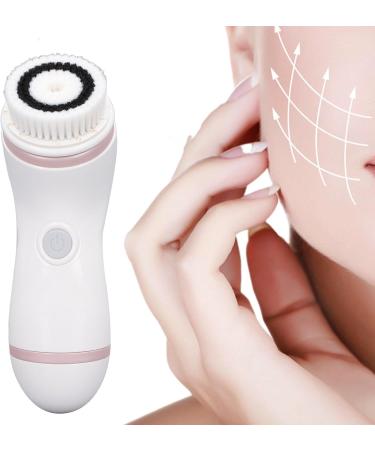 Rechargeable Silicone Facial Cleansing Brush Set with 3 Brush Heads for Thorough Cleanse Improved Skin Tone - Buy Online on GoSupps.com