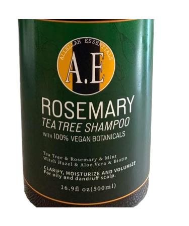 Rosemary Tea Tree Shampoo & Conditioner Set - Anti-Dandruff & Hair Growth for Men & Women - Buy Online on GoSupps.com
