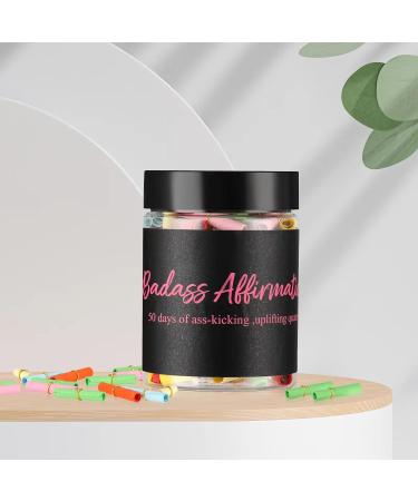 53 Badass Affirmations for Women - Positive Affirmation Jar & Self Care Kit | Inspirational Gifts & Daily Affirmations Journal - Buy Online on GoSupps.com