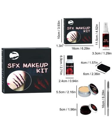 Sfx Makeup | Fake Scar Wax & Special Effects Wound Modeling Skin Wax for Halloween - Spatula Included - Buy Online on GoSupps.com