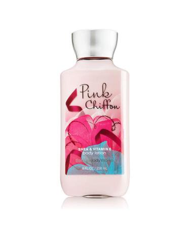 Bath and Body Works Pink Chiffon Body Lotion 8 oz (3 Pack) - Hydrating Moisturizer Set - Buy Online on GoSupps.com