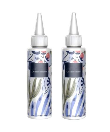 Nml Stain Remover Clothes Oil Stains Remover Garment Stubborn Stain Cleaner Emergency Stain Rescue Stain Remover Fabric Stain Remover Removes Oil (2pcs)