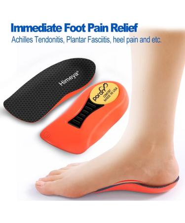 PORON Heel Cups for Heel Pain & Plantar Fasciitis - Made in USA heel cushions for shock absorption & heel spur relief - Black, W 12-14 / M 10-14.5 - Buy Online on GoSupps.com