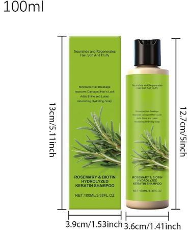  Generisch Moisturizing Shampoo - Rosemary moisturizing and thickening scalp shampoo - Nourishing shampoo for families men women adults home travel etc. - Buy Online on GoSupps.com