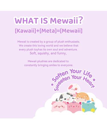 Mewaii 8'' Black Devil Axolotl Mushroom Plushie Stuffed Animal Pillow Toy - Buy Online on GoSupps.com