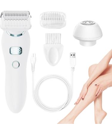 Trimmer for Women Portable Electric Shaver Facial Shaver Waterproof Hair Clipper for Women Versatile Personal Hairdresser for Women and Girls White - Buy Online on GoSupps.com