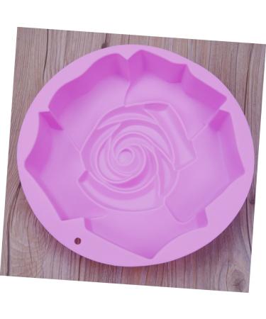 OUNONA 3pcs Rose Cake Mold Large Flower Tart Mini Flan Molds for Baking DIY Silicone Pie Baking Pan Silicone Soap Homemade Soap Molds Simple Mold Silicone Rose Silica Gel Manual Paper Cup 24X24X5CMx3pcs - Buy Online on GoSupps.com