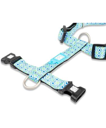 Max & Molly H-Harness - Retro Blue | Premium Comfort & Style for Pets | International Shipping Available - Buy Online on GoSupps.com
