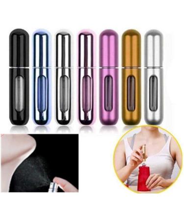 8 Pcs Mini Perfume Atomizer Bottles Perfume Atomizer Refillable Travel Bottles Perfume 5ml Portable Mini Bottle for Travel Spray Scent Pump Case Multicolor Royal Blue Bright Pink Red/Rose Red Light Pink Golden Silver Black Green - Buy Online on GoSupps.com