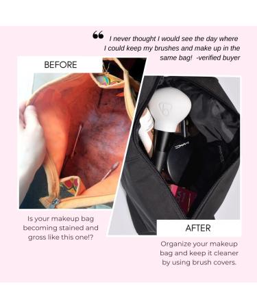 Original Brush Bubble Pink Makeup Brush Holder - Storage & Travel Organizer Case for Brushes - Buy Online on GoSupps.com