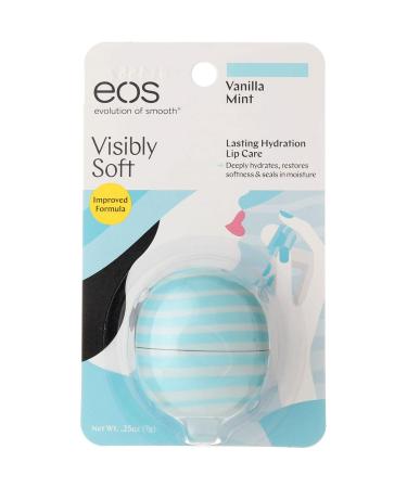 Eos Lip Balm - Soft Vanilla Mint 0.25 oz | International Shipping Available - Buy Online on GoSupps.com