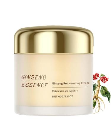 gcdat Ginseng Rejuvenating Cream Concentrated Ginseng Cream With Ginseng Essence & Hyaluronic Acid for Wrinkles & Deep Hydration - 2.12 Oz- Lightweight Daily Face Moisturize Nourish & Smooth