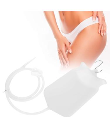 Coloring Bags & Anggrek 2L Silicone Rubber BPA-Free Enema Kit - 160cm Hose with Precise Water Flow Control for Coffee & Water Cleansing - Buy Online on GoSupps.com