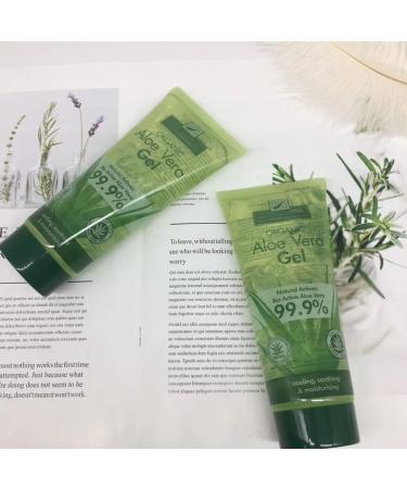 1PC Aloe Vera Gel Ultra Hydrating Skin Cooling Aloe Gel Natural Aloe Essential Daily Moisturizer Non-sticky Hair Conditioner For Skin face And Hair aloe vera - Buy Online on GoSupps.com
