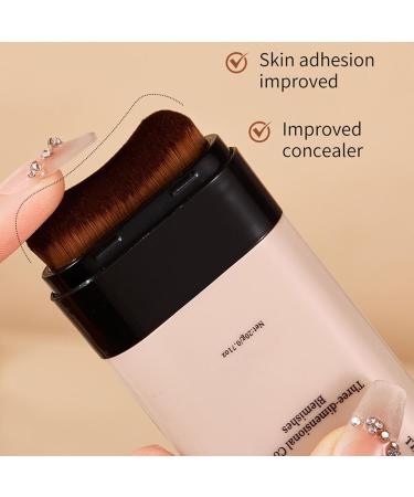 Contour stick concealer full area natural primer with brush contour sticks foundation with light finish for nose forehead hollows of the cheeks Mothers Day office - Buy Online on GoSupps.com