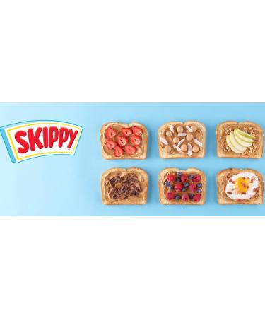 Skippy Creamy Peanut Butter 8 Pack - 340g Each | Palm Oil Free | Extra Smooth & 91% Peanuts | Deliciously Creamy Taste - Buy Online on GoSupps.com