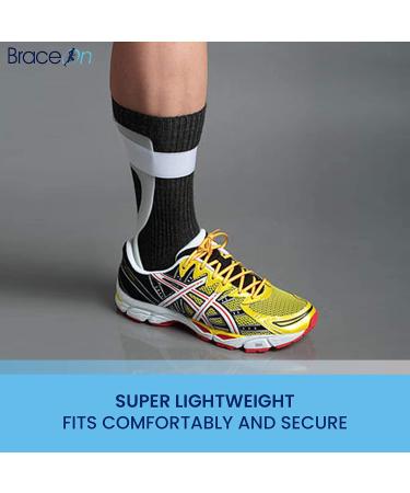 AFOSwedish Foot Support - Drop Foot Stabilizer for Men - Moldable & Lightweight Polyethylene - Left Foot - Buy Online on GoSupps.com