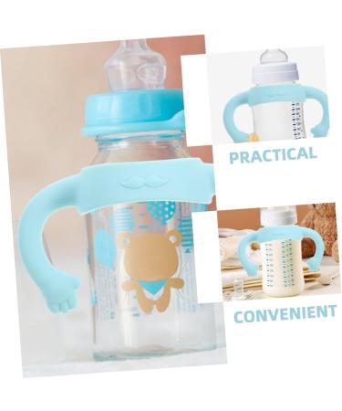 Abaodam 6 Pcs Bottle Handle Bottle Grip Handle Bottle Grip Silicone Bottle Grip Feeding Bottle Soft Handle Silicone Soft Bottle Clip Accessories 14.00X5.00X5.00CMx3pcs Sky-bluex3pcs - Buy Online on GoSupps.com