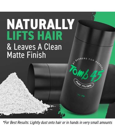 Tomb45 Pure Powder - Hair Styling Texturizing & Volumizing Powder with Natural Matte Finish | International Shipping - Buy Online on GoSupps.com