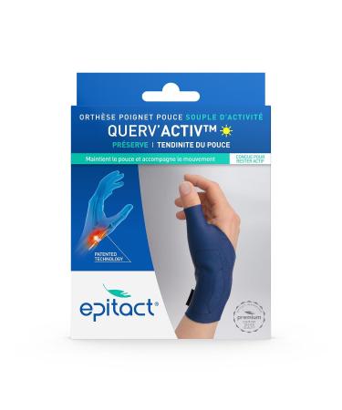 Epity Wrist Bandage for Quervactiv and Tendonal Inflammation | Relieve Thumb Pain | Innovative French Design | International Shipping Available - Buy Online on GoSupps.com