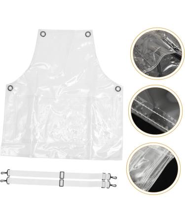 BELLIFFY Barber Apron Hair Apron Stylist Apron Hair Cutting Apron Clear Aprons for Hair Stylist Apron for Hair Stylist Salon Aprons for Hair Stylist Hairdresser Apron Adjustable Apron - Buy Online on GoSupps.com