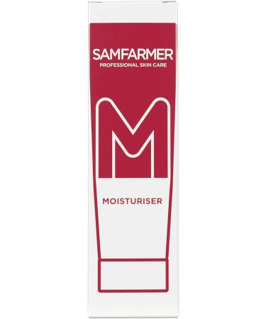 SAMFARMER Moisturiser 75ml - Gentle Everyday Moisturiser for All Skin Types | Squalane, Shea Butter, Vitamin E | Scientifically Formulated for Teenage Skin (Unisex) - Buy Online on GoSupps.com