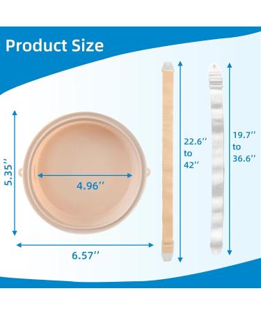 Ostomy Waterproof Bath Cover | Adjustable Bath Assist Accessory & Supplies - Buy Online on GoSupps.com