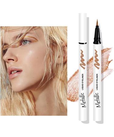 LXZJJM Professional Pearlescent Glitter Liquid Eyeliner - Long-Lasting Waterproof Cruelty-Free and Vegan Smooth and Easy to Apply (03 0.7g/0.025OZ) - Buy Online on GoSupps.com