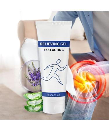  FLLUOUZH Soothing Cooling Gel Relieving Body Gel Fast Acting Clear Pain Relieving Instant Cooling Fast Absorbing Bread Extra Strength for Knees Lumbar Neck Hands 3pcs - Buy Online on GoSupps.com
