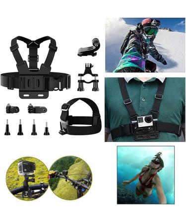 Taimeimao Adjustable Chest Strap Bracket for Action Cameras - Compatible Actioncam Accessories Kit - Buy Online on GoSupps.com