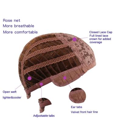 Yxshz Red-Brown Short Wavy Wig for Women - Fluffy Curly Heat Resistant Short Shoulder Length Real Hair Full Wig - Buy Online on GoSupps.com