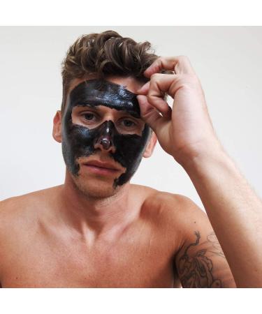 Buy BARBER PRO Face Putty Black Peel-Off Mask | Activated Charcoal - International Shipping Available - Buy Online on GoSupps.com