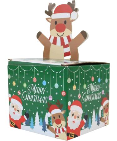 Christmas Cash Pull Box - Paper Christmas Cash Dispenser Box Holiday Candy Holder Package Box with 30 Storage Bags Green - Buy Online on GoSupps.com