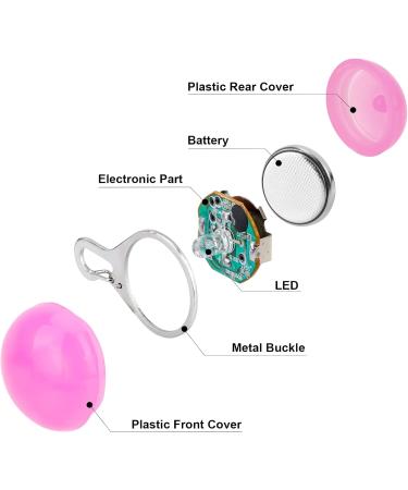 2 Clip On Light Up Dog Collar with Carabiner Dog Collar Waterproof Dog Pet Lights Safety Night Walking Running Lights Glowing Dog Collar with 3 Modes Flashing for Small Medium Large Dog Pink - Buy Online on GoSupps.com