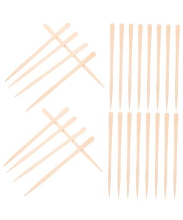 Magiclulu 100 ST WachStift for hair removal wax spatula made of wood Small waxing hair wax appliann