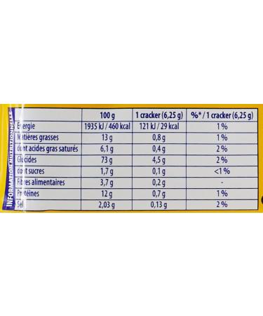  VANREO LU Heudebert Crackers nature 250 g - Buy Online on GoSupps.com