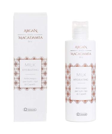 Biacr Argan & Macadamia Oil Hydrating Milk 200ml - Nourishing Hair Care for All Hair Types | International Shipping Available - Buy Online on GoSupps.com