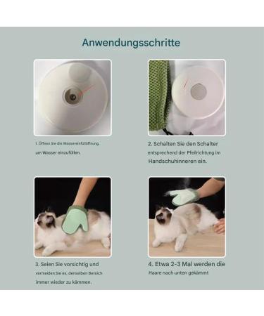 Gants de toilettage pour animaux de compagnie - Gants de toilettage pour chiens antistatiques et r utilisables pour rembourrage meubles voiture maison Vert - Buy Online on GoSupps.com